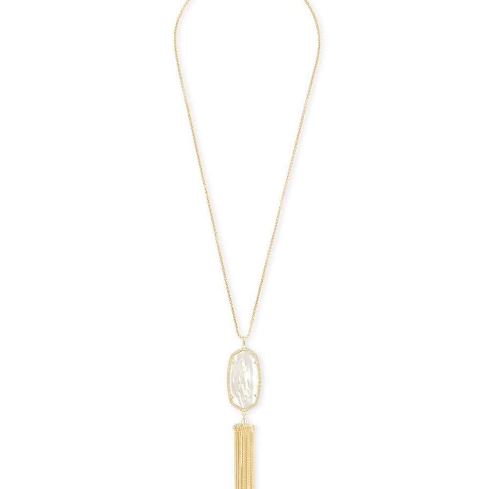 Kendra Scott Rayne Gold Ivory Pendant Necklace